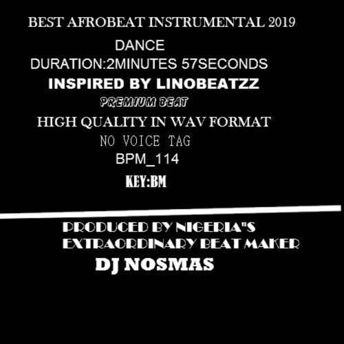 DJ Nosmas - Premium Afro Beat Instrumental | Prod By DJ Nosmas