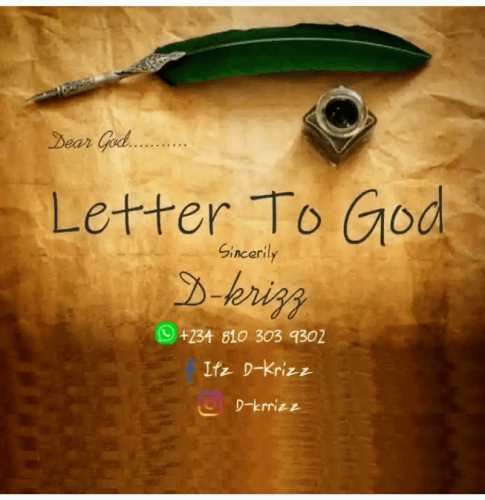 D krizz - Letter To God