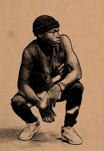 Posterclark - BABA GOD BLESS  Ft Sculogic